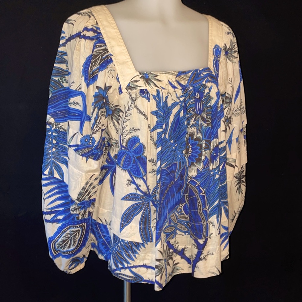 Banana Republic Heritage Collection Print Blouse